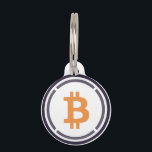 Wrapped Bitcoin WBTC Pet ID Tag<br><div class="desc">Wrapped Bitcoin (WBTC) is an ERC-20 token backed 1:1 by Bitcoin and held at Bitgo Trust,  and the underlying holdings are verifiable here. WBTC brings the liquidity of Bitcoin to the Ethereum ecosystem. Users can wrap and unwrap BTC seamlessly via their CoinList wallet.</div>