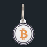 Wrapped Bitcoin WBTC Pet ID Tag<br><div class="desc">Wrapped Bitcoin (WBTC) is an ERC-20 token backed 1:1 by Bitcoin and held at Bitgo Trust,  and the underlying holdings are verifiable here. WBTC brings the liquidity of Bitcoin to the Ethereum ecosystem. Users can wrap and unwrap BTC seamlessly via their CoinList wallet.</div>