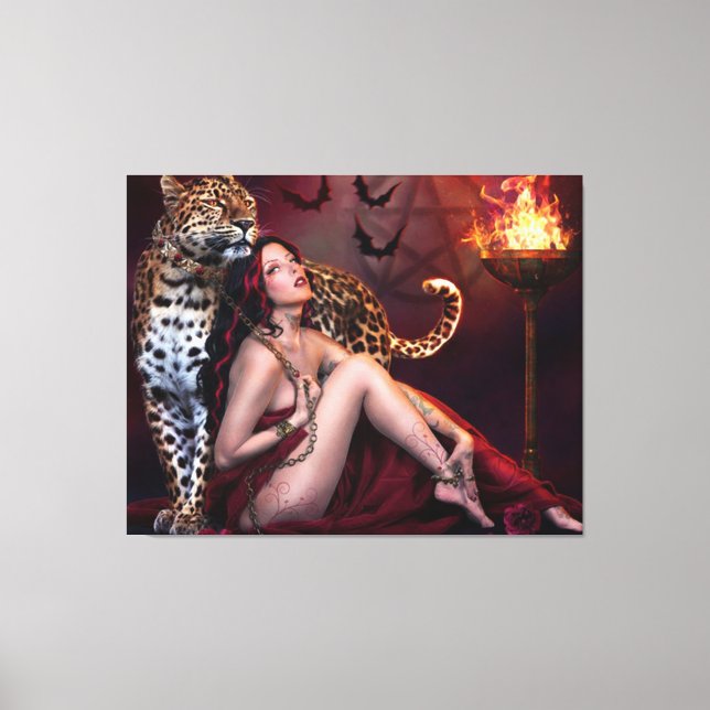 Wrapped Canvas (Front)