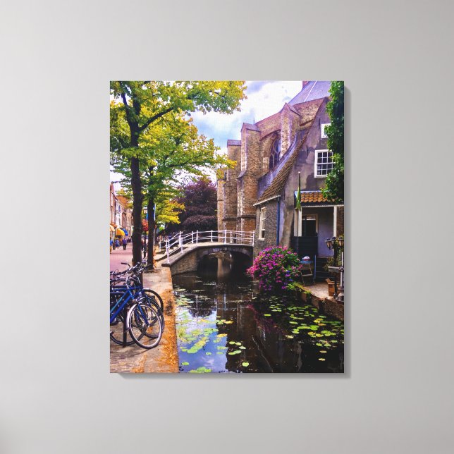 Wrapped canvas - Amsterdam Print (Front)