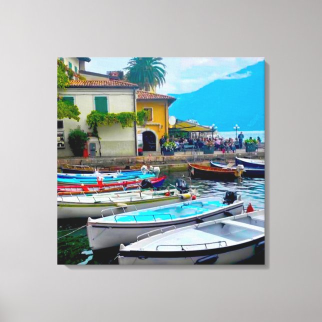 Wrapped Canvas Beach Print (Front)