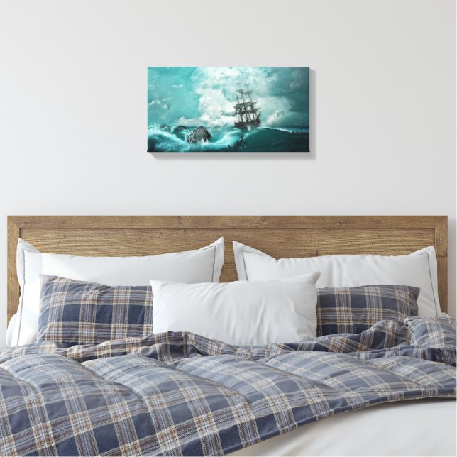 Wrapped Canvas (Gloss) Print (Insitu(Bedroom))