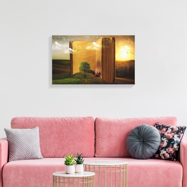Wrapped Canvas (Gloss) Print (Insitu(LivingRoom))