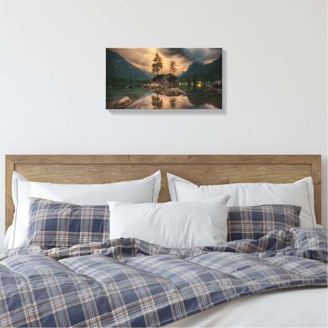 Wrapped Canvas (Gloss) Print (Insitu(Bedroom))