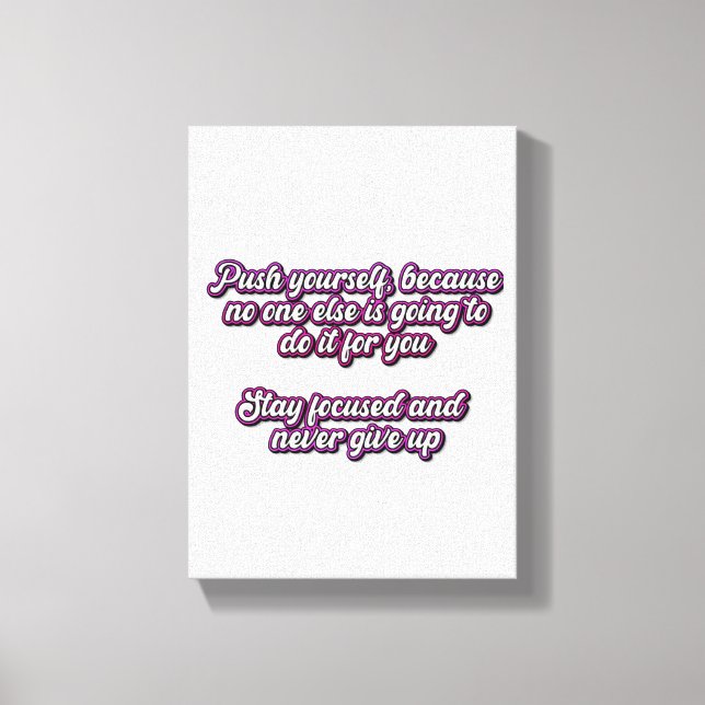 Wrapped Canvas Print (Front)
