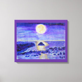 Wrapped Canvas Print- Moonlight Celebration Print