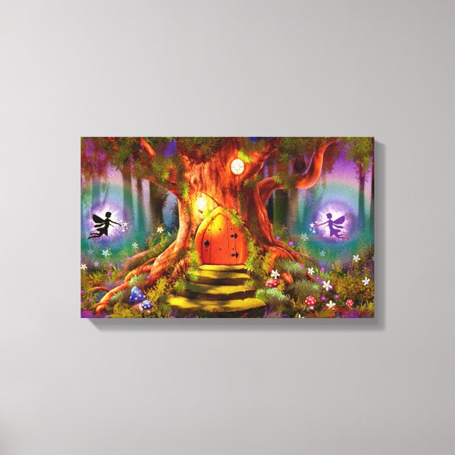 Wrapped canvas The Magic Tree Print (Front)