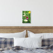 Wrapped Canvas: Wildflowers Canvas Print (Insitu(Bedroom))