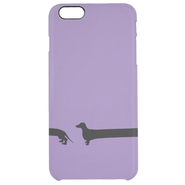 Wrapped Dachshund iphone 6 case (Back)