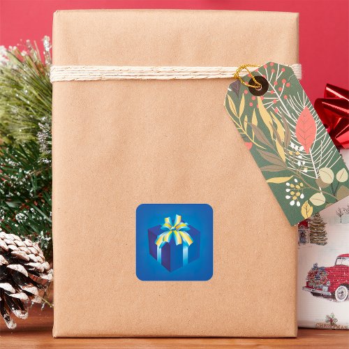 Wrapped Gift Stickers