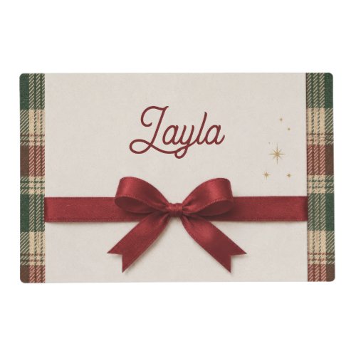 Wrapped in Bows Placemat