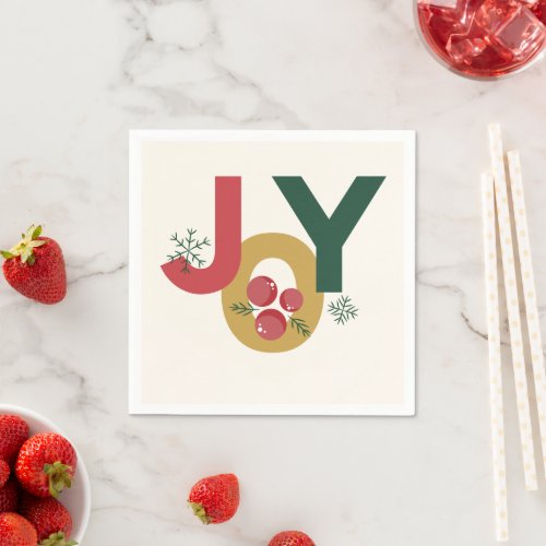 Wrapped in Joy Christmas Napkins