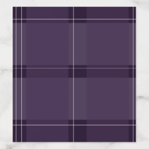 Wrapped In Joy Envelope Liner - Purple Plaid