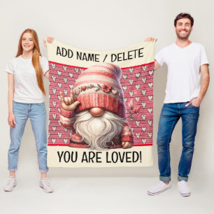 Wrapped in Love Fleece Blanket