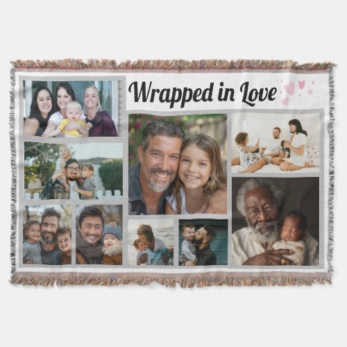 Wrapped in Love Throw Blanket