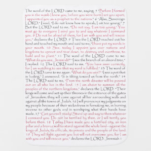 Wrapped in WORD Baby Blanket