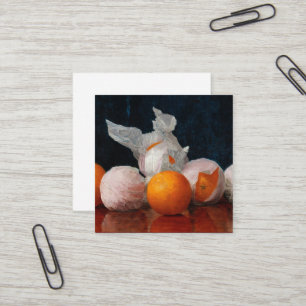 Wrapped Oranges by William Joseph Mccloskey Square Business Card