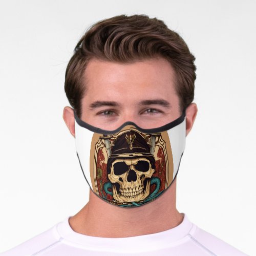 Wrapped Skull Art Mask
