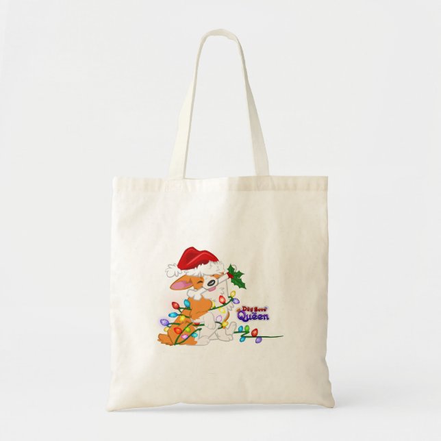 Wrapped Up in the Holidays Tote Bag (Front)