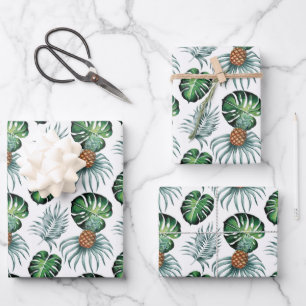 Wrapping - Monstera / Pinapple Paper Sheets
