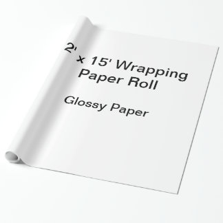 Wrapping Paper (2x15 Roll, Glossy Paper)