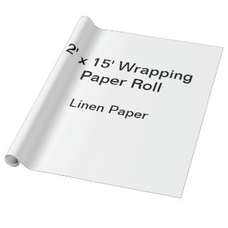 Wrapping Paper (2x15 Roll, Linen Paper)