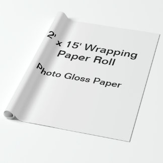 Wrapping Paper (2x15 Roll, Photo Gloss Paper)