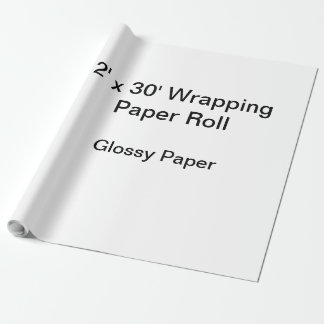 Wrapping Paper (2x30 Roll, Glossy Paper)