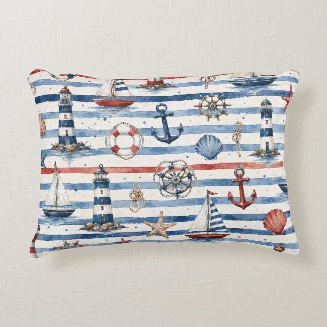 Wrapping Paper Accent Pillow (Front)