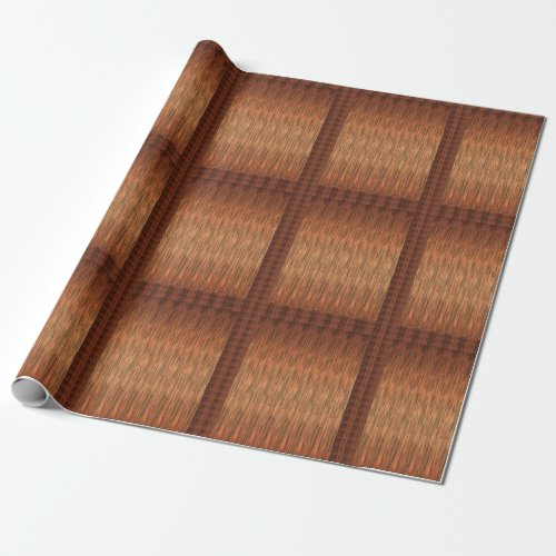 Wrapping Paper Bamboo Strip Roof pattern design