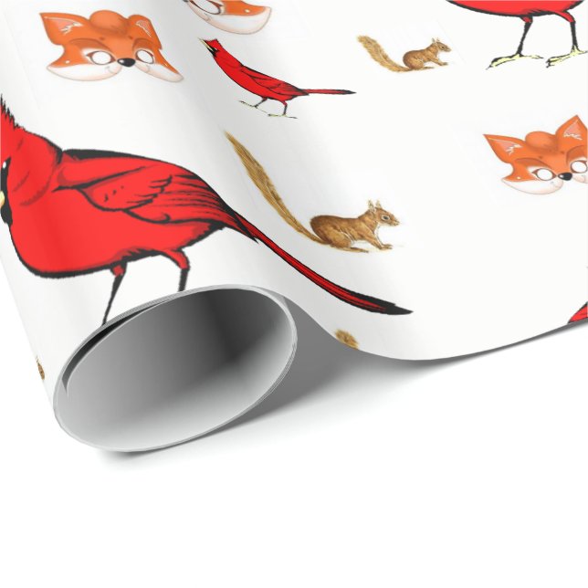 Wrapping paper Birds (Roll Corner)