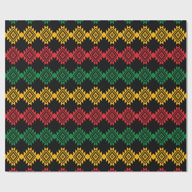 Wrapping Paper-Black History Month Wrapping Paper (Flat)