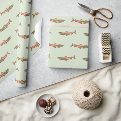 Wrapping Paper _ Chinook Salmon