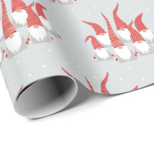 Wrapping Paper - Christmas-Gnomes