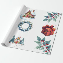 Wrapping paper - Christmas themed