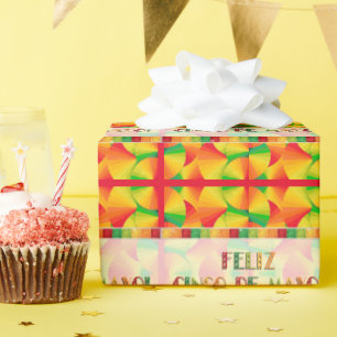 Wrapping Paper - Citrus Fans - Feliz Cinco de Mayo