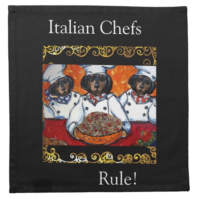 Wrapping Paper Cloth Napkin (Front)