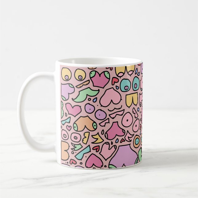 Wrapping Paper Coffee Mug (Left)