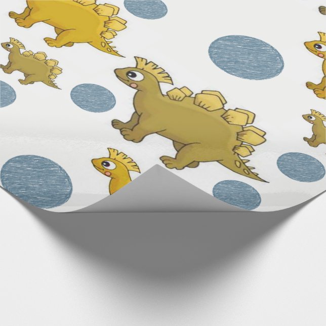 Wrapping paper Dinosaurs (Corner)
