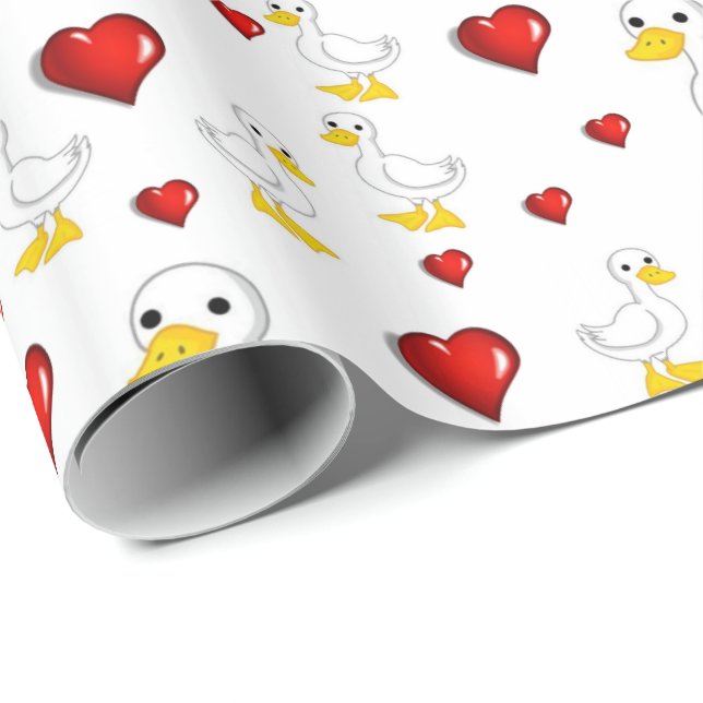 Wrapping paper Ducks (Roll Corner)