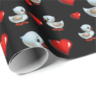 Wrapping paper Ducks