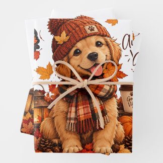 Wrapping Paper Flat Sheet Set of 3