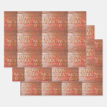 Wrapping Paper Flat Sheet Set of 3