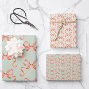 Wrapping Paper Flat Sheet Set of 3