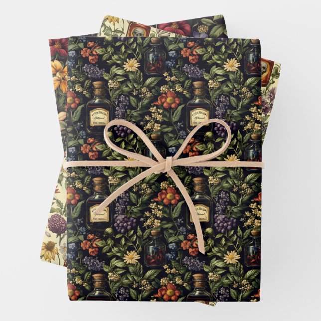 Wrapping Paper Flat Sheet Set of 3 (In situ)