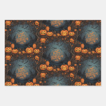 Wrapping Paper Flat Sheet Set of 3