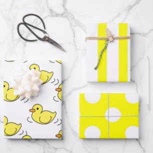 Wrapping Paper Flat Sheet Set of 3