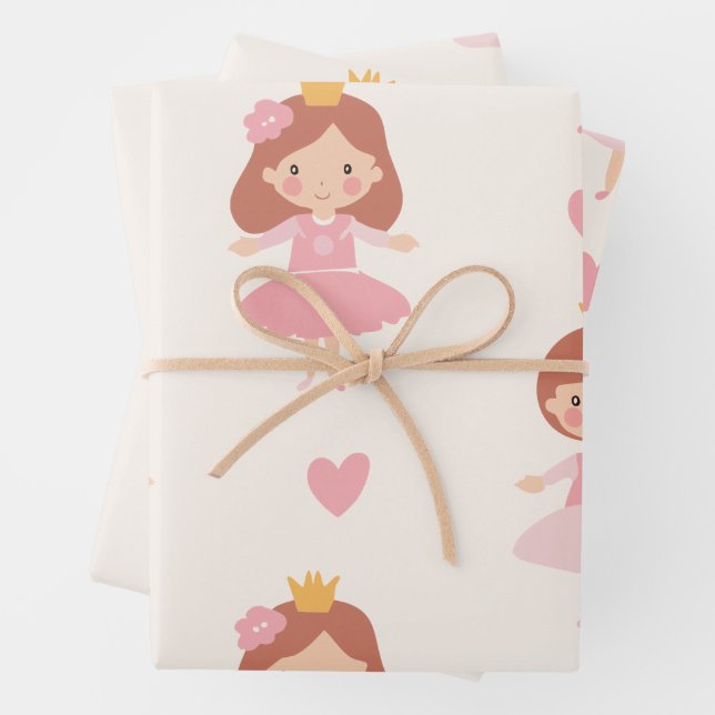Wrapping Paper Flat Sheet Set of 3 (In situ)