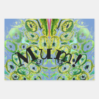 Wrapping Paper Flat Sheet Set of 3