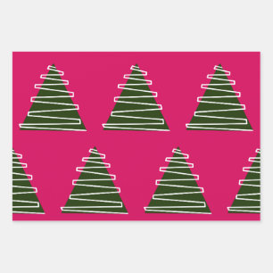 Wrapping Paper Flat Sheet Set of 3